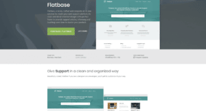 Knowledge base site - WP theme Flatbase