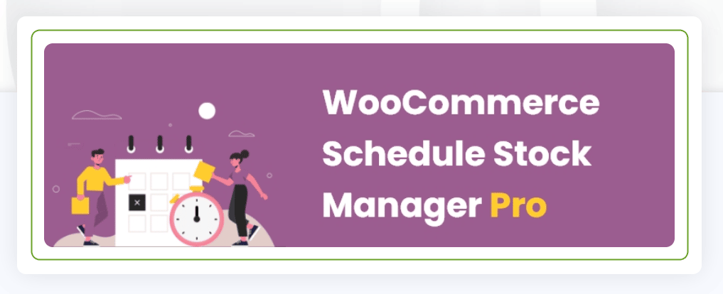 woocommerce schedule stock manager pro