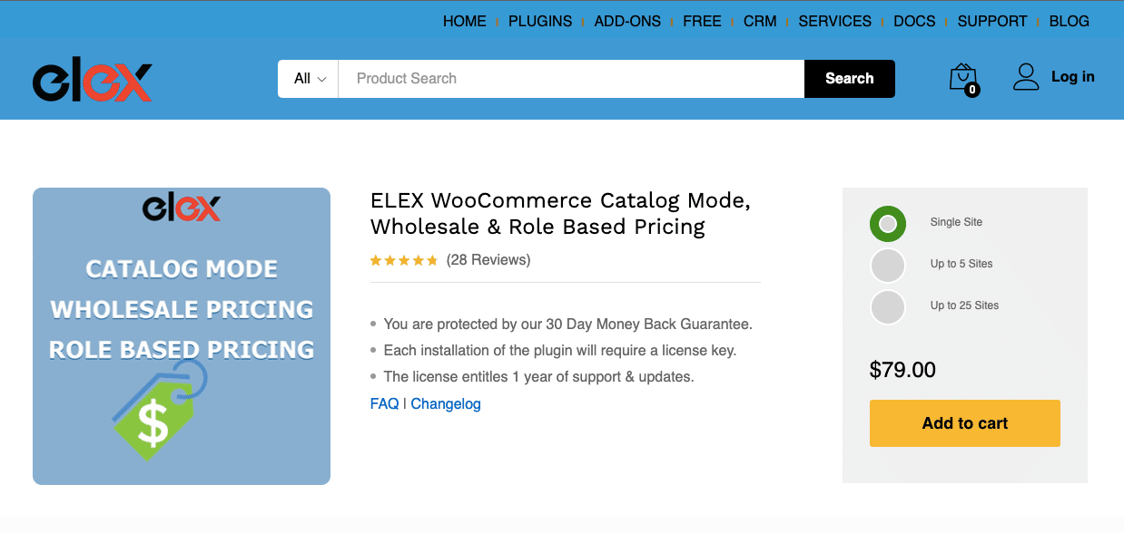 elex woocommerce b2b plugin
