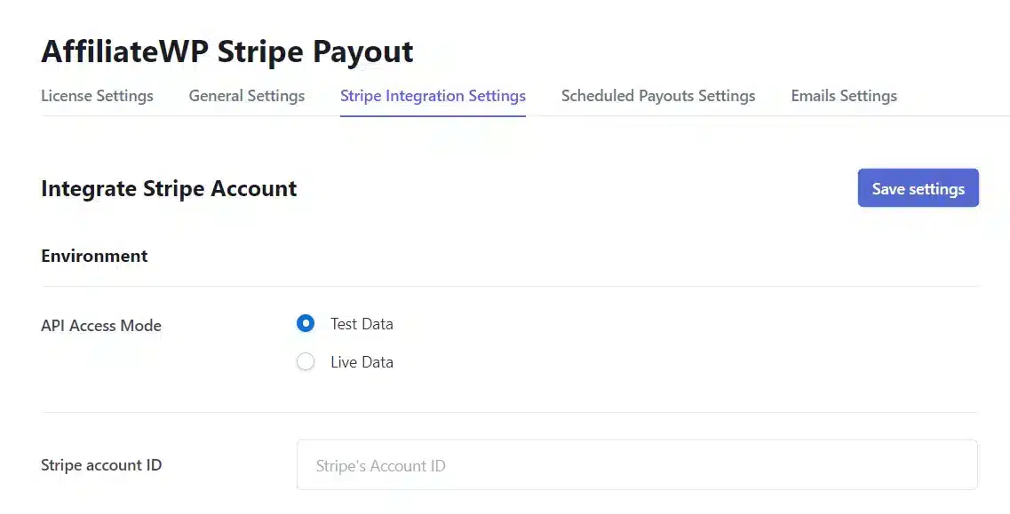 AffiliateWP-Stripe-Payout-Stripe-Integration-Settings.png.webp