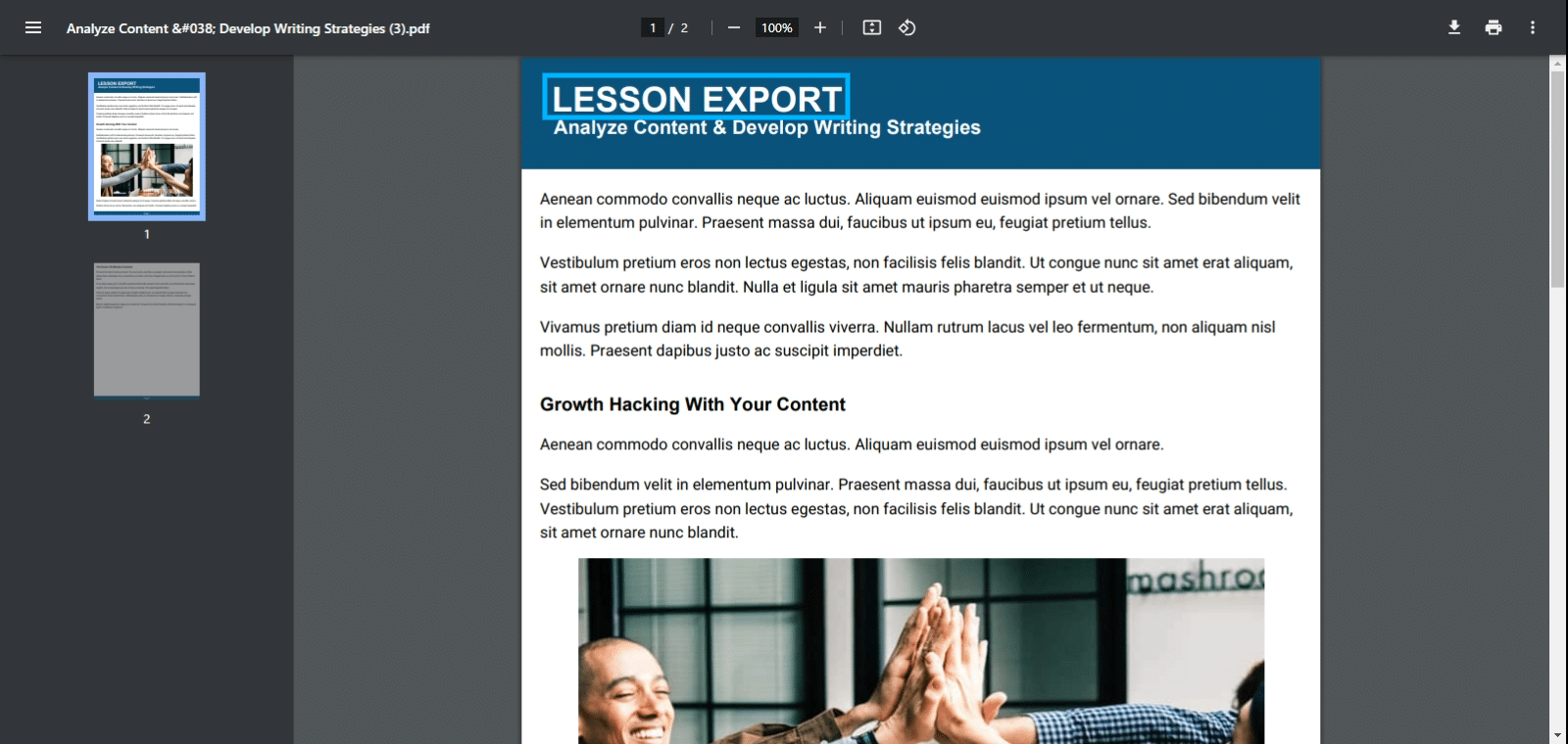 LearnDash-PDF-Course-Export-Lessons-Label
